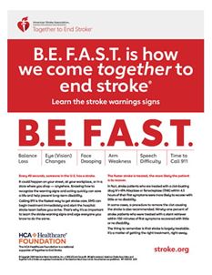 B.E. F.A.S.T. info sheet